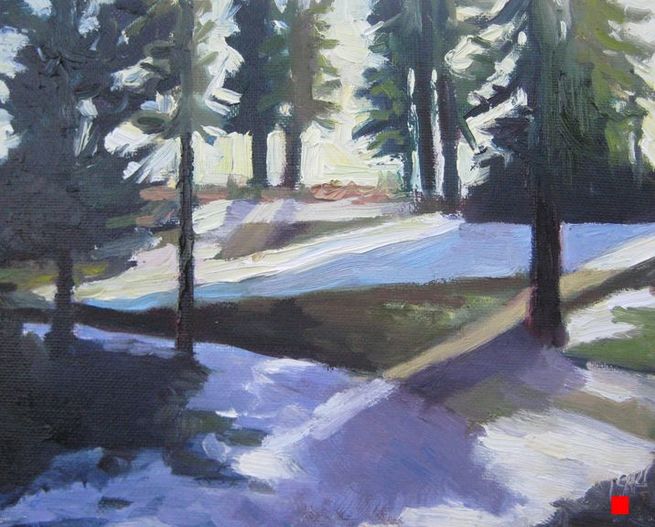 Tahoe Trees by Linda Rosso