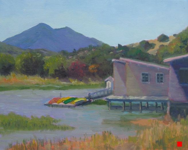 Cabins and Kayaks by Linda Rosso