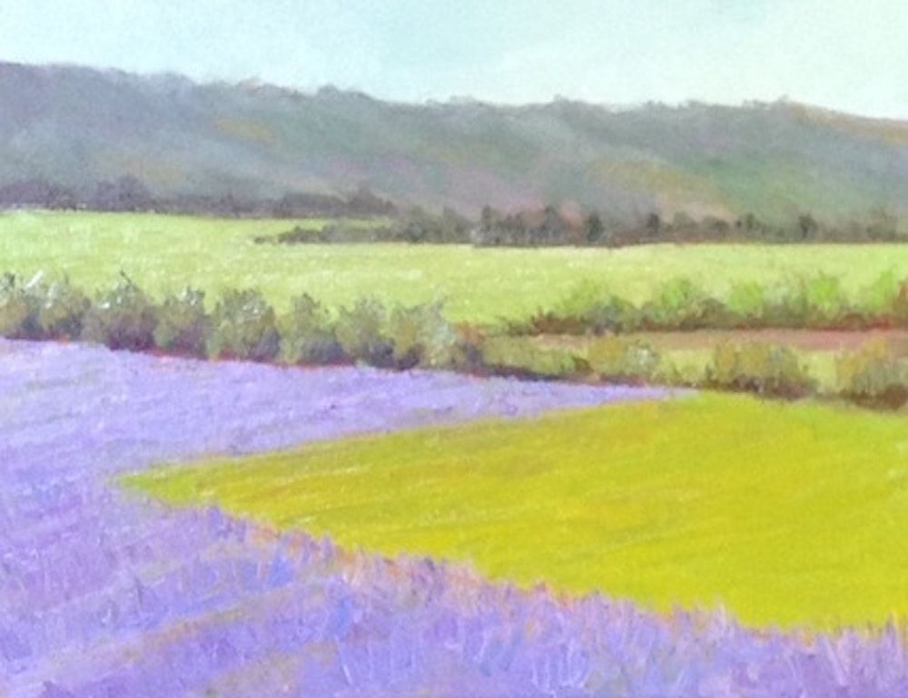 Lavender Valley by Linda Rosso